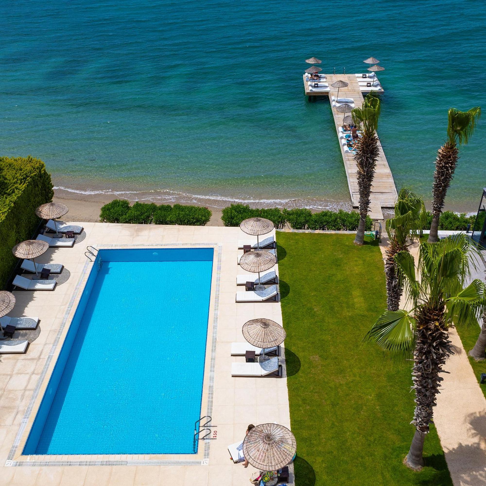 Med-Inn Hotel Gulluk Εξωτερικό φωτογραφία